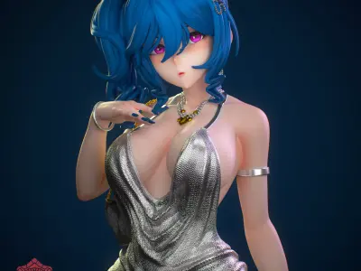 St Louis Luxury - Azur Lane 3D print model