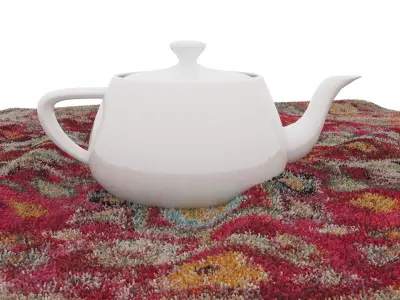 Rugs No 976 Low-poly 3D model