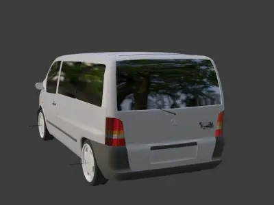 Mercedes-Benz-v class 1996 3D model