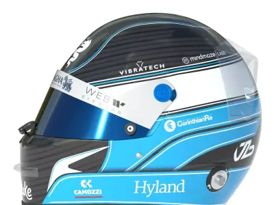 F1 Alfa Romeo Helmets 2023 3D model