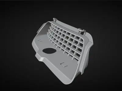 Front bumper part for volkswagen vento 1996 3D print model