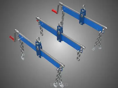 LEVELER BALANCER STABILIZER LOAD ENGINE HOIST CRANE SHOP RIGGING 3D model