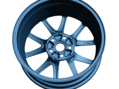 Wheel 3D Scan data 1 3D print model