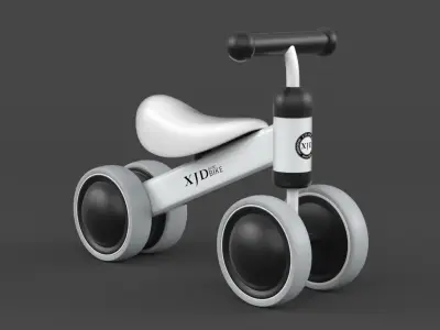 Baby Balance Bike 3D model