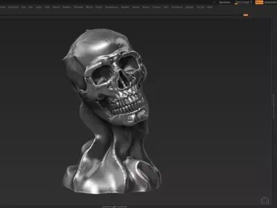 Modern Abstract Decorative sculpture 3d print model 51 3D print model