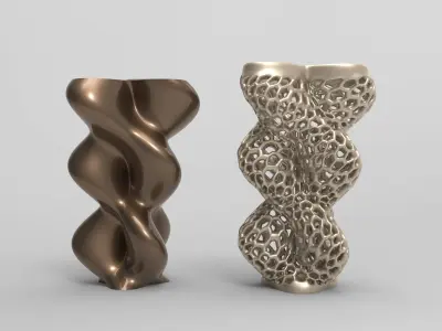 Vase Voronoi 87 3D print model