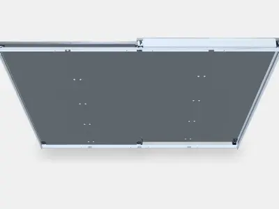 HASVIK Pair of sliding doors 3 Low-poly 3D model