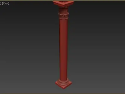 column 3D model