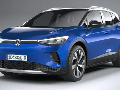 Volkswagen ID4 1st Edition regular 2021 3D model