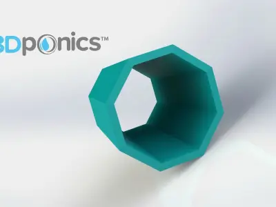 Vegetable Mould - 3Dponics Gardening Tools Free 3D print model