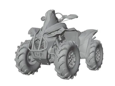 2025 Can Am Renegade XMR 1000 3D model