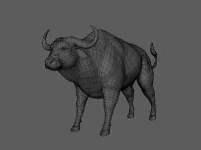The Bull  3D model