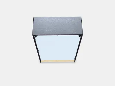 HAVSTA Glass-door cabinet with plinth 2 3D model