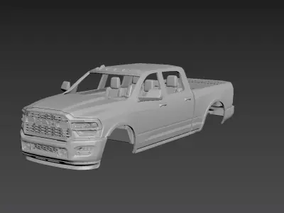 Dodge Ram 2500 2020 Body For Print 3D print model