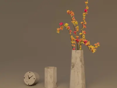 Decorative pieces 3D model