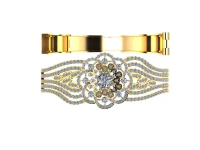 Bracelet DIAMOND  3D print model