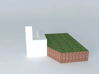 Representation of a wall Free 3D model