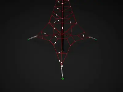 Teenagers Outdoors Toys 3D model