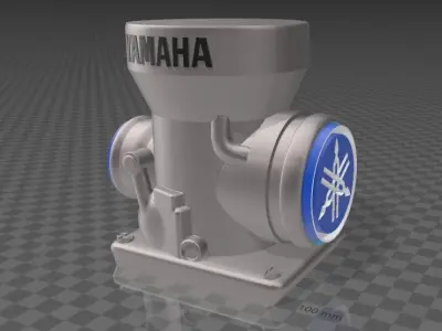 CARBURADOR MOTO YAMAHA 3D print model