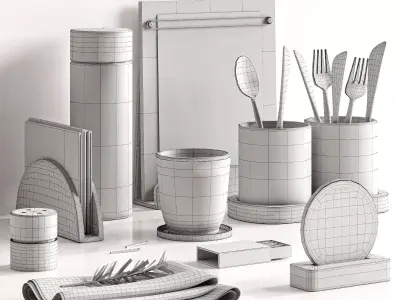 Kitchen Accessories 075 3D model