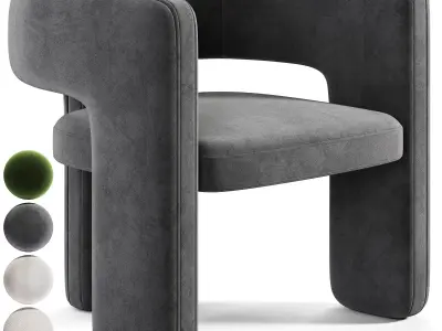 Yasmin chair 3D model