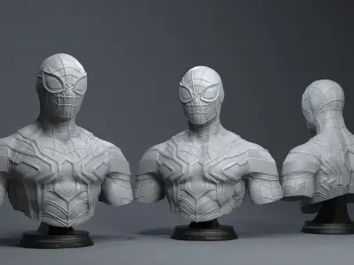 Spider-Man toy car 3D print model