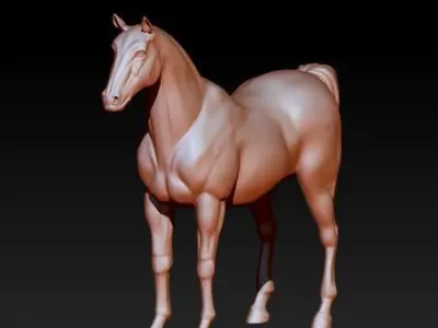 Horse 3D model