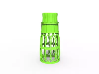 Artistic Lampshade Free 3D print model