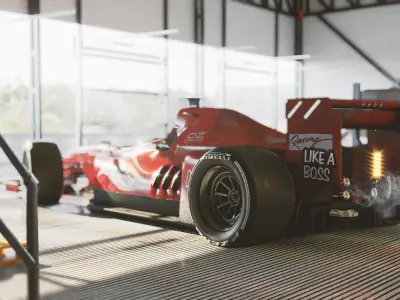 Formula 1 Car 3D model