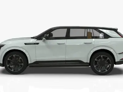 Cadillac Escalade IQ 2024 Low-poly 3D model