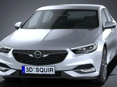 Opel Insignia Grand Sport 2017 3D model