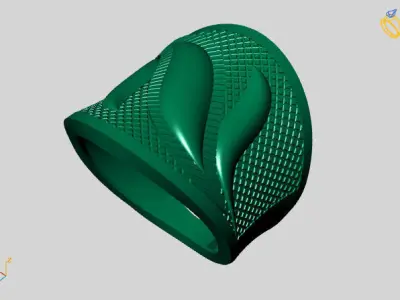 Women Plain Ring STL Models Womens Ring 3dmodels 3D print model 3D print model 16