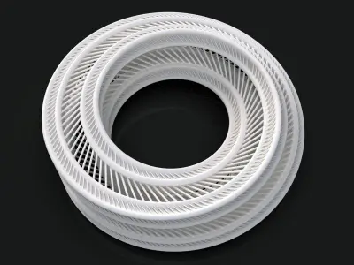 thorusramp wire ring 3D print model