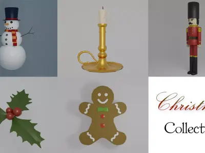 Christmas pack 3D Model Collection