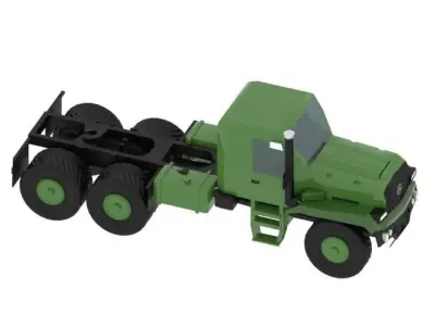 The Mercedes-Benz Zetros  3D model
