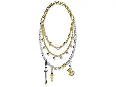 Necklace exclusive 3D print model