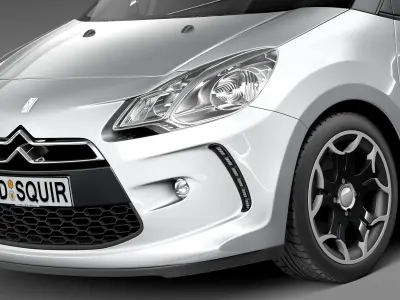 Citroen DS3 Cabrio 2013 3D model