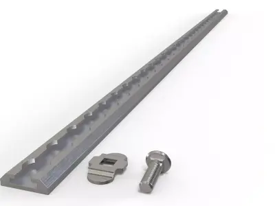 Cargo track  3D model