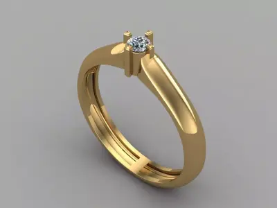 Women Ring 3DM Womens Ring 3d models 3D print model 3D print model 27