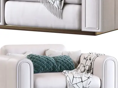 Armchair Ludovica Mascheroni 3D model