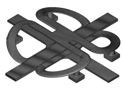 Premium Butterfly Bridge 3D print model