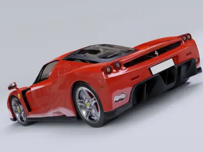 Ferrari Enzo model in Blender 3D 3D model
