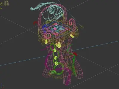 GameCartoon - City - Watchtower 32 3D model