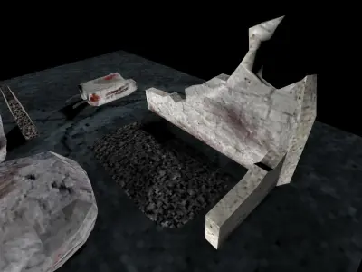 BD Horror Retrostyle PSX - Collection Vol 1 - Legacy Product Low-poly 3D model