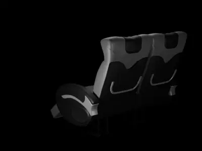 3D SEAT BUS MODEL 3D model