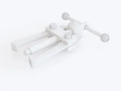 Extractor metal vise 3D model