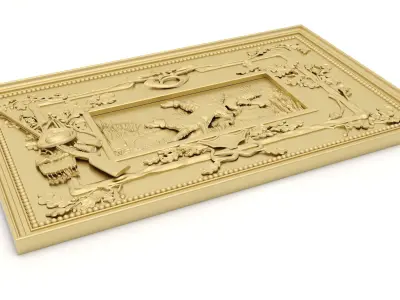 Panel 2 - Hunters Panel 3D model