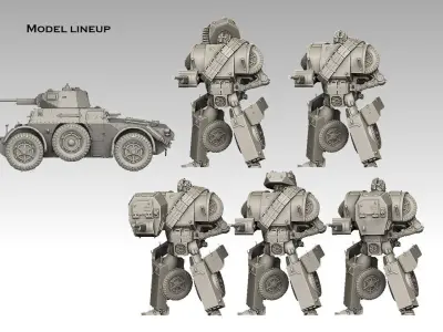 Nonforming Transformer Model Pack 3D print model