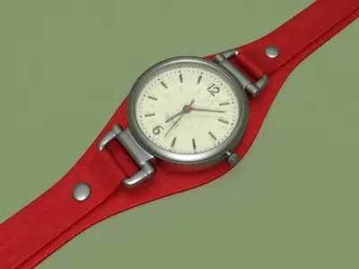 FREE Red Watches Free 3D model