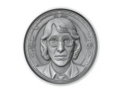 Jude Bellingham Footballer Medallion 3D print model